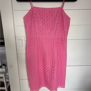 RSQ Pink Eyelet Dress